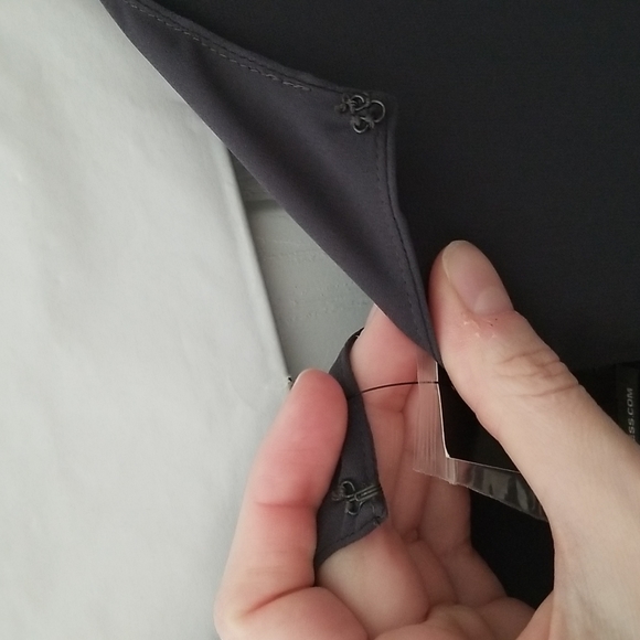 Express Gray Long Sleeve Top - Picture 5 of 7